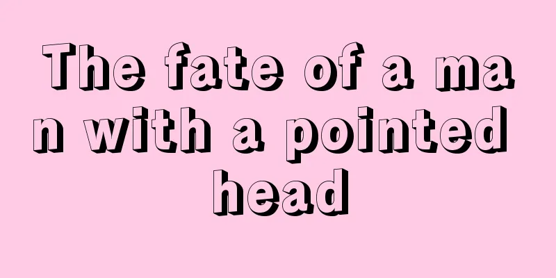 The fate of a man with a pointed head