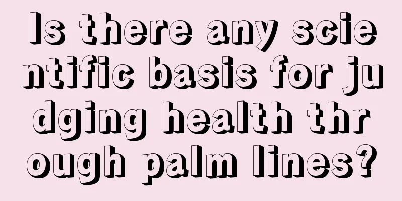 Is there any scientific basis for judging health through palm lines?