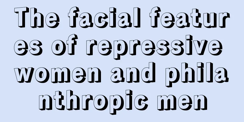 The facial features of repressive women and philanthropic men