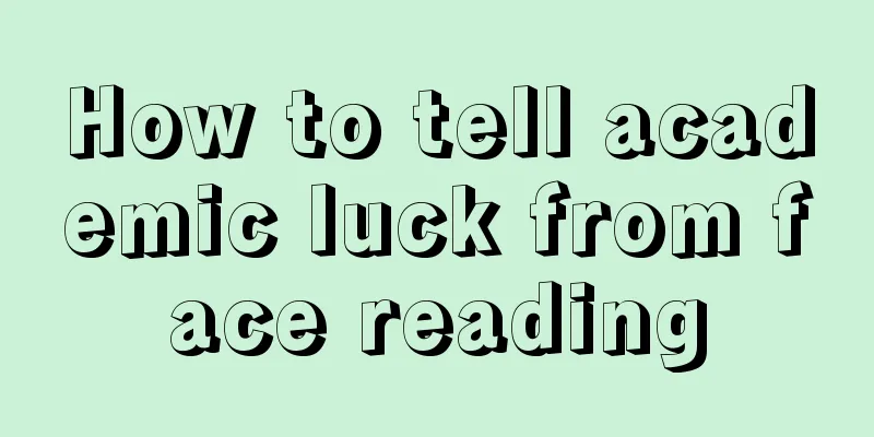 How to tell academic luck from face reading