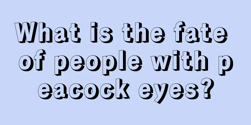 What is the fate of people with peacock eyes?