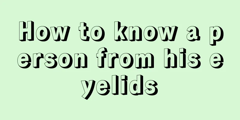 How to know a person from his eyelids