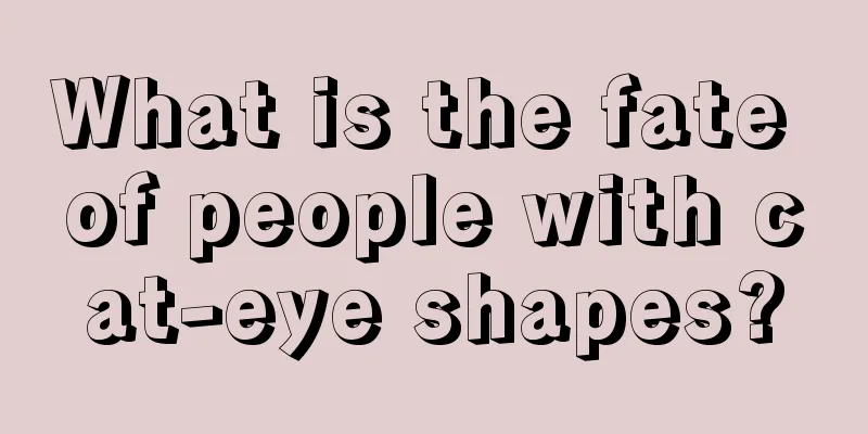 What is the fate of people with cat-eye shapes?