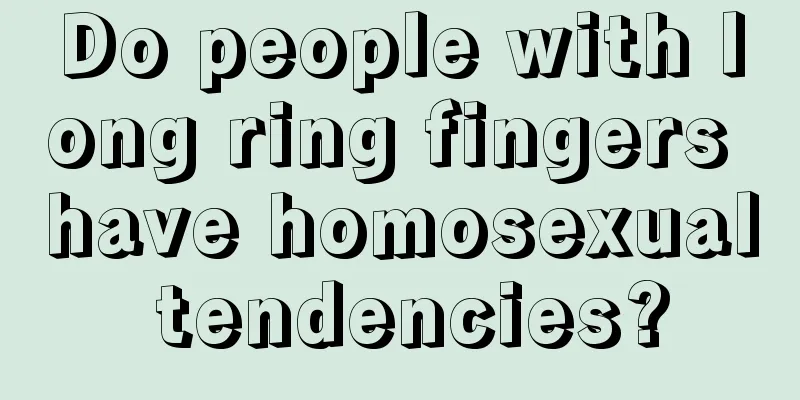 Do people with long ring fingers have homosexual tendencies?