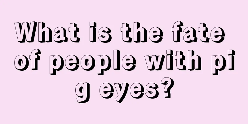 What is the fate of people with pig eyes?