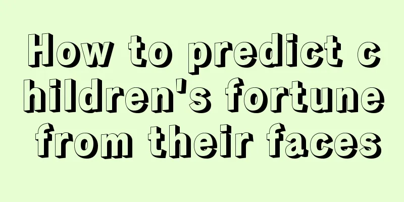 How to predict children's fortune from their faces