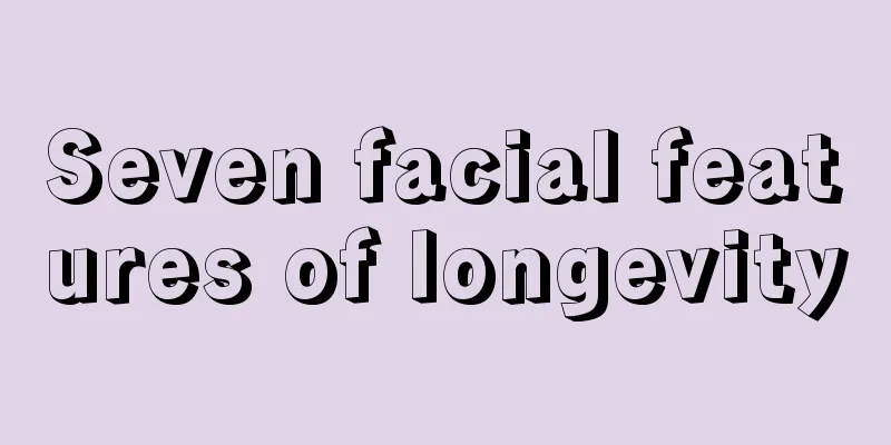 Seven facial features of longevity