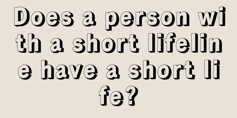 Does a person with a short lifeline have a short life?