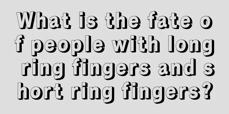 What is the fate of people with long ring fingers and short ring fingers?