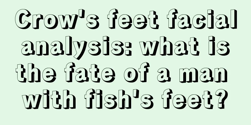 Crow's feet facial analysis: what is the fate of a man with fish's feet?