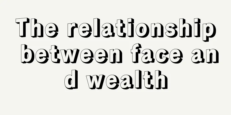 The relationship between face and wealth