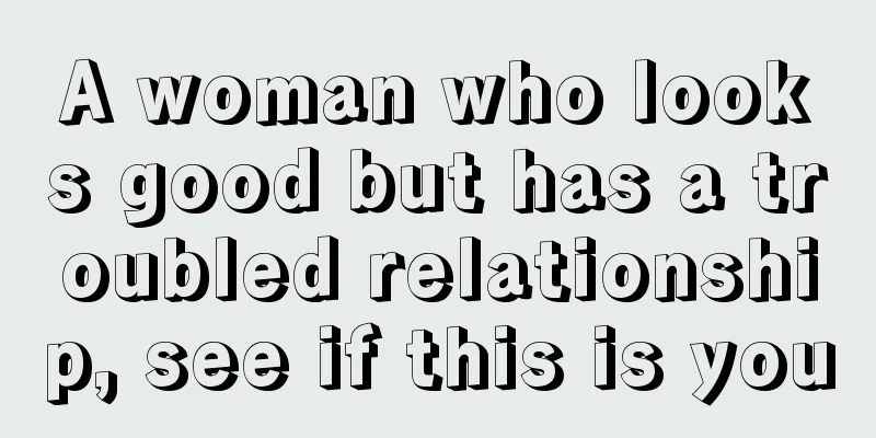 A woman who looks good but has a troubled relationship, see if this is you