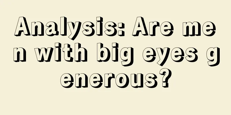 Analysis: Are men with big eyes generous?