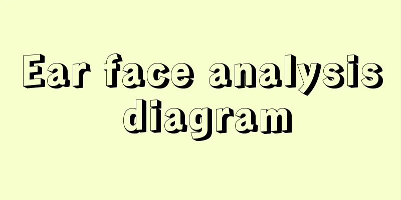 Ear face analysis diagram