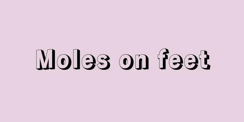 Moles on feet
