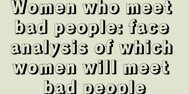 Women who meet bad people: face analysis of which women will meet bad people