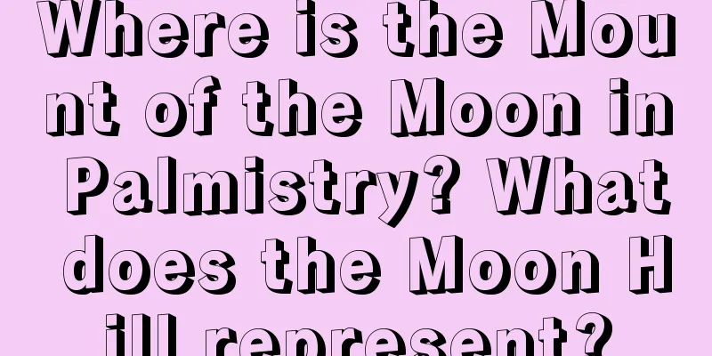 Where is the Mount of the Moon in Palmistry? What does the Moon Hill represent?
