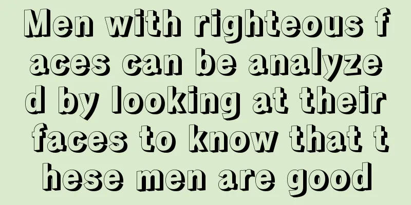 Men with righteous faces can be analyzed by looking at their faces to know that these men are good