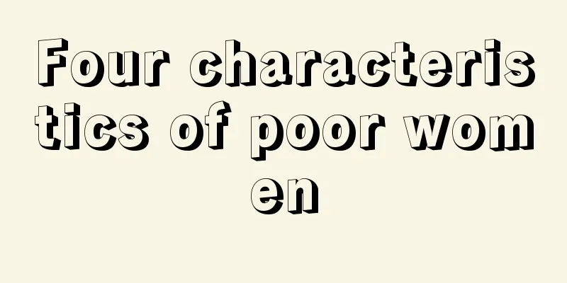 Four characteristics of poor women