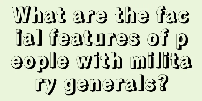 What are the facial features of people with military generals?