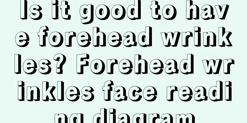 Is it good to have forehead wrinkles? Forehead wrinkles face reading diagram