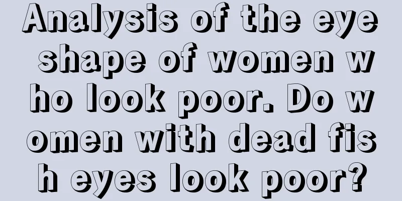 Analysis of the eye shape of women who look poor. Do women with dead fish eyes look poor?