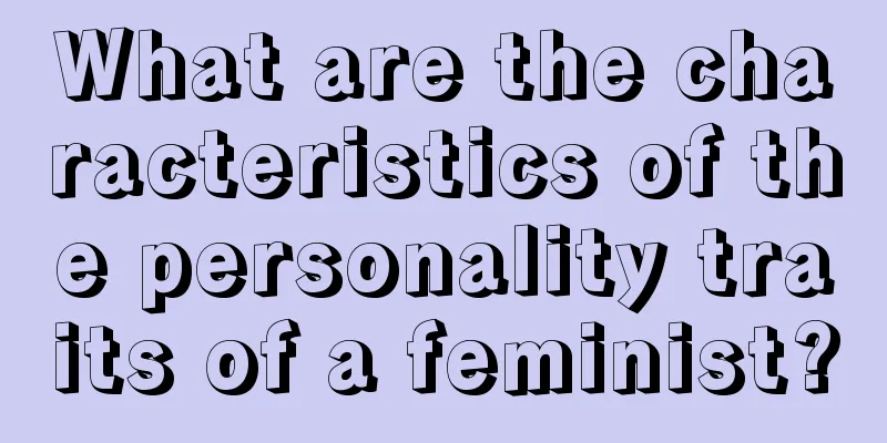 What are the characteristics of the personality traits of a feminist?