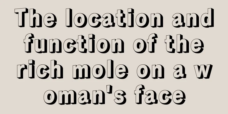 The location and function of the rich mole on a woman's face
