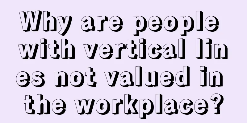 Why are people with vertical lines not valued in the workplace?