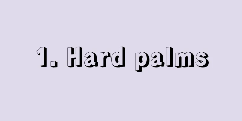 1. Hard palms