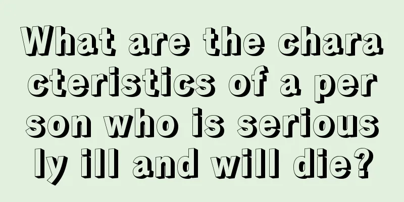 What are the characteristics of a person who is seriously ill and will die?