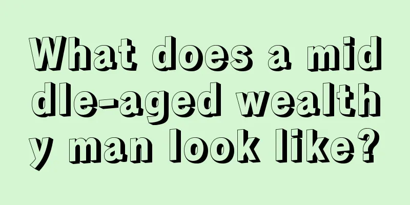 What does a middle-aged wealthy man look like?