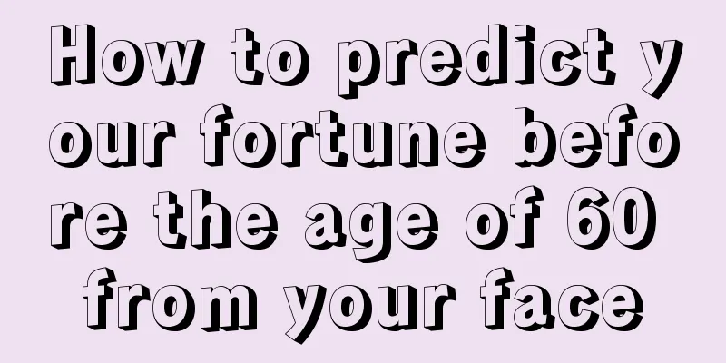 How to predict your fortune before the age of 60 from your face
