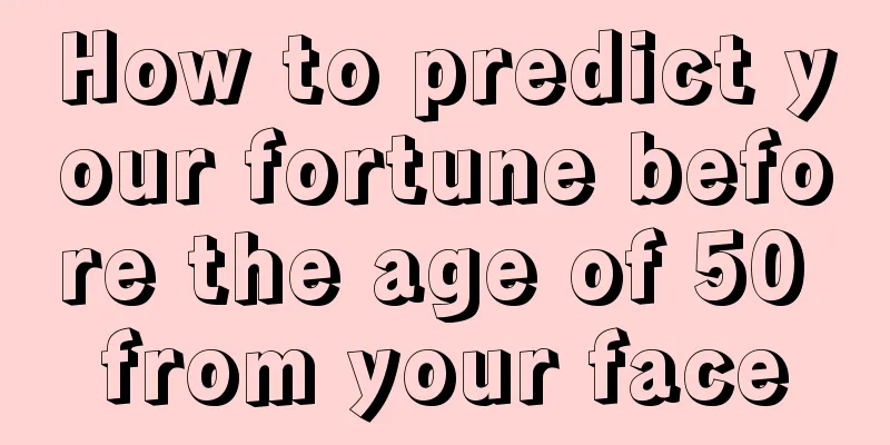 How to predict your fortune before the age of 50 from your face
