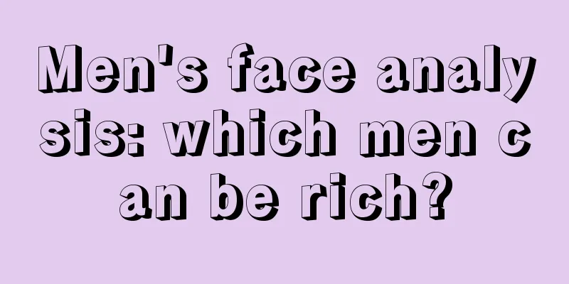 Men's face analysis: which men can be rich?