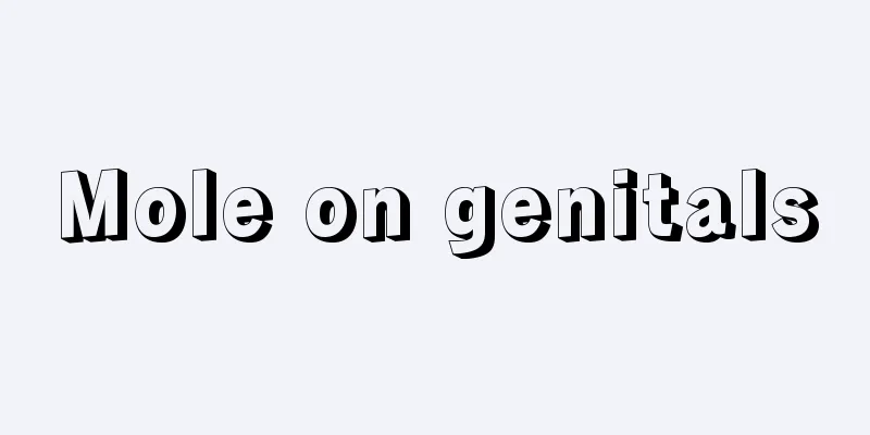 Mole on genitals