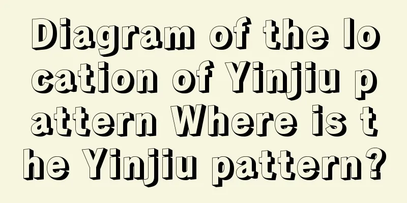 Diagram of the location of Yinjiu pattern Where is the Yinjiu pattern?
