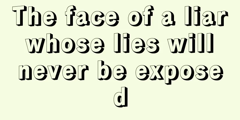 The face of a liar whose lies will never be exposed