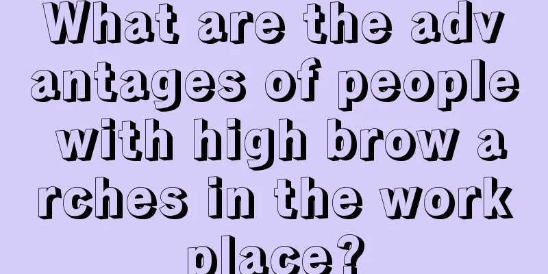 What are the advantages of people with high brow arches in the workplace?