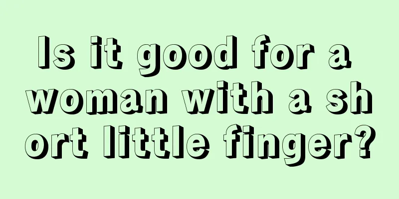 Is it good for a woman with a short little finger?