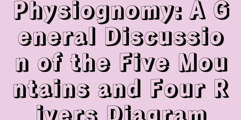 Physiognomy: A General Discussion of the Five Mountains and Four Rivers Diagram