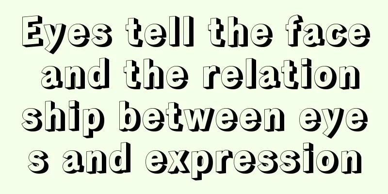 Eyes tell the face and the relationship between eyes and expression