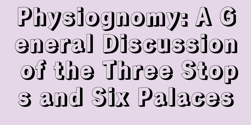 Physiognomy: A General Discussion of the Three Stops and Six Palaces