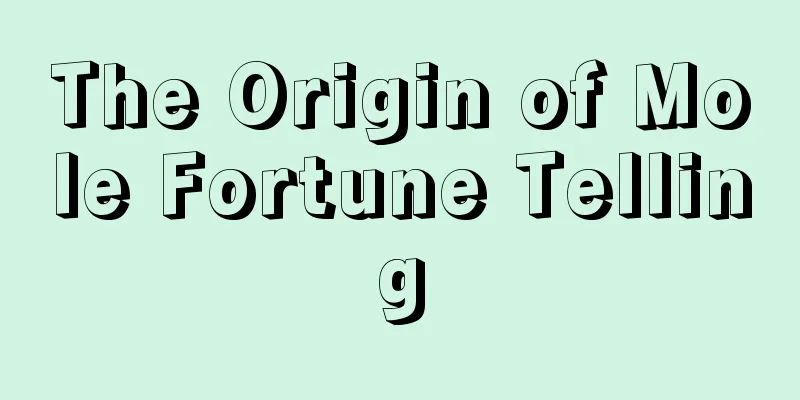 The Origin of Mole Fortune Telling
