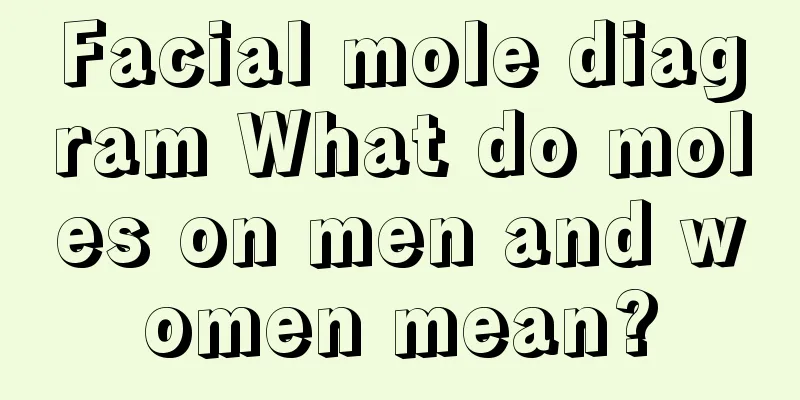 Facial mole diagram What do moles on men and women mean?