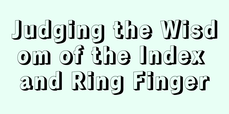 Judging the Wisdom of the Index and Ring Finger