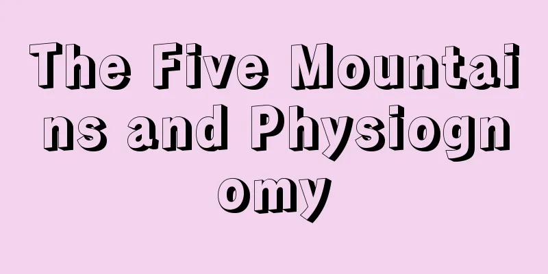 The Five Mountains and Physiognomy