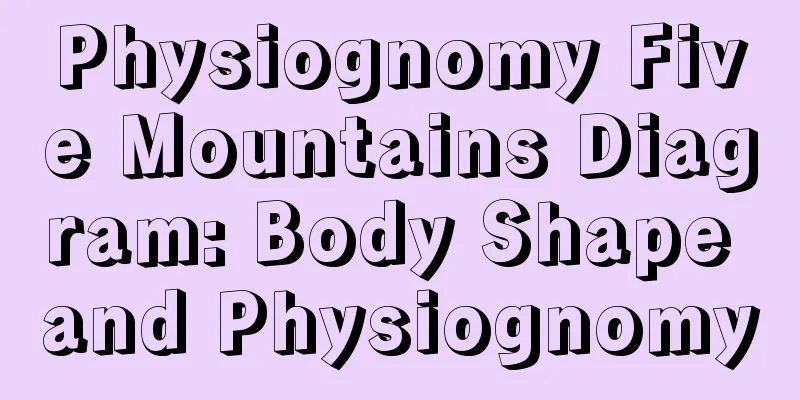 Physiognomy Five Mountains Diagram: Body Shape and Physiognomy