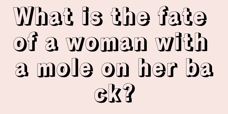 What is the fate of a woman with a mole on her back?