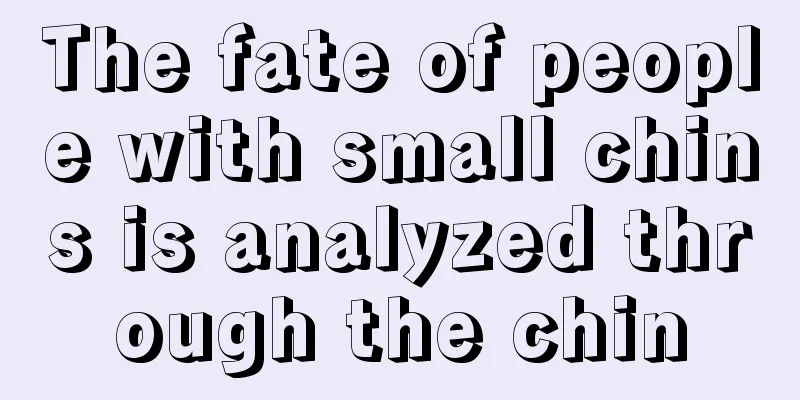 The fate of people with small chins is analyzed through the chin